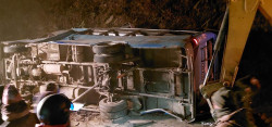 Kavre bus crash toll hits 17; police identify 13 victims